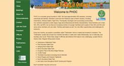 Desktop Screenshot of piedmonthikingandoutingclub.org